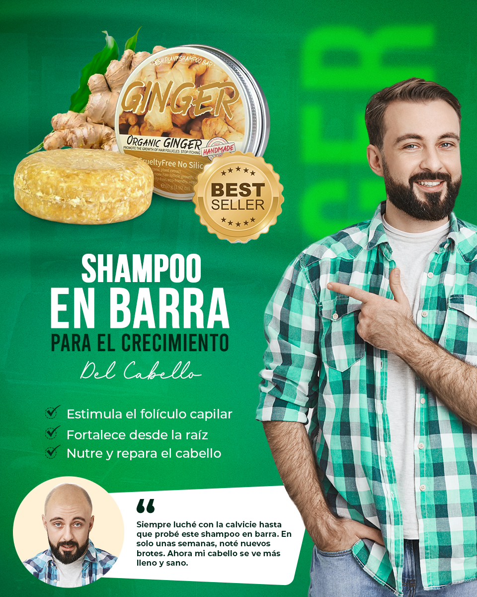 BARRA CHAMPU JENGIBRE JGA01